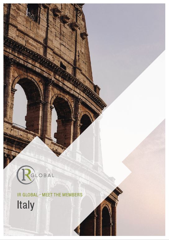 IR Global – Meet the Members – Italy Innovative Italy tastes FDI success