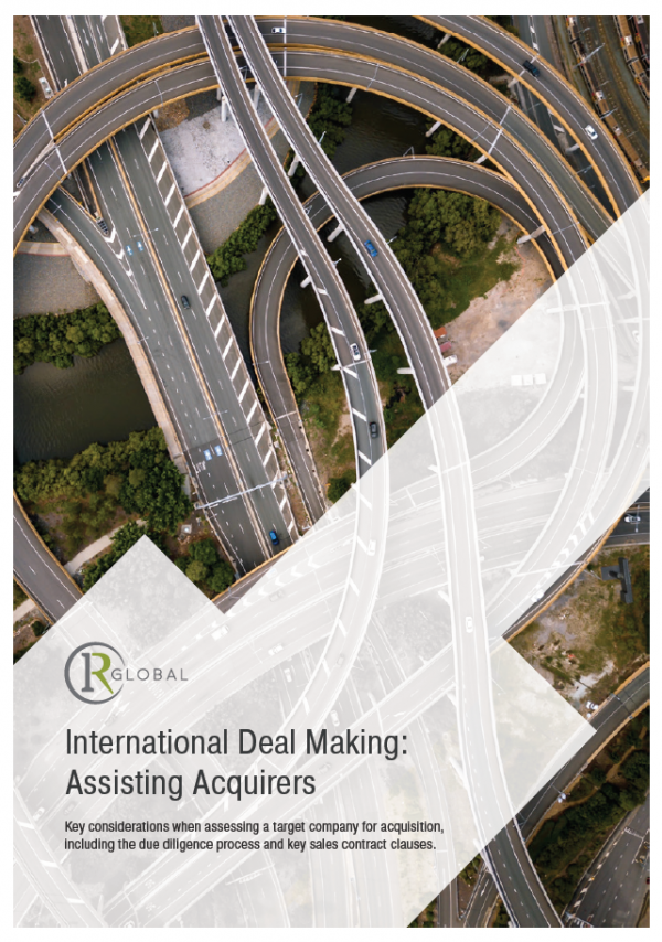International Deal Making: Assisting Acquirers
